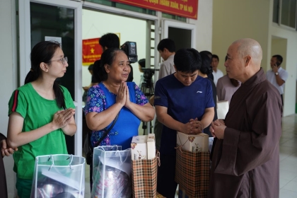 Ban trị sự Phật giáo Hà Nội chia sẻ nỗi đau với những nạn nhân trong vụ hỏa hoạn chung cư mini Khương Hạ